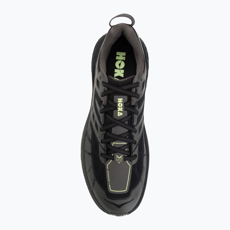 Schuhe HOKA Speedgoat 2 Black/Asphalt Grey 5