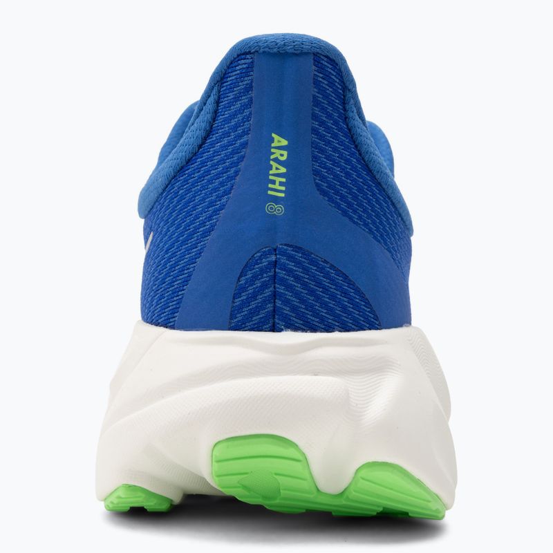 Herren-Laufschuhe HOKA Arahi 8 cobalt blue/neon green 6