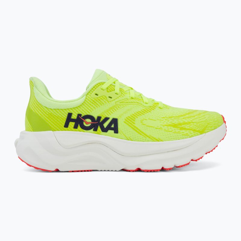 Herren Laufschuhe HOKA Arahi 8 neon yuzu/neon flame 2