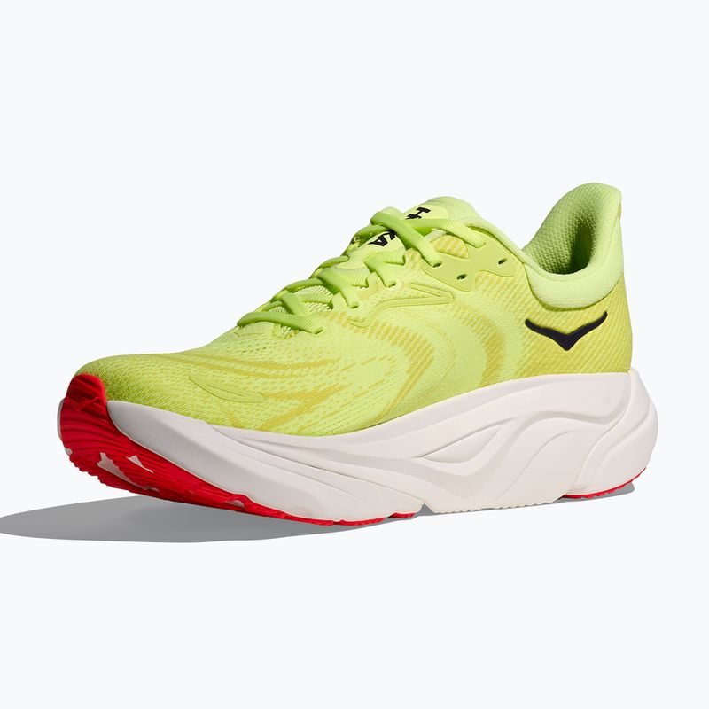 Herren Laufschuhe HOKA Arahi 8 neon yuzu/neon flame 2