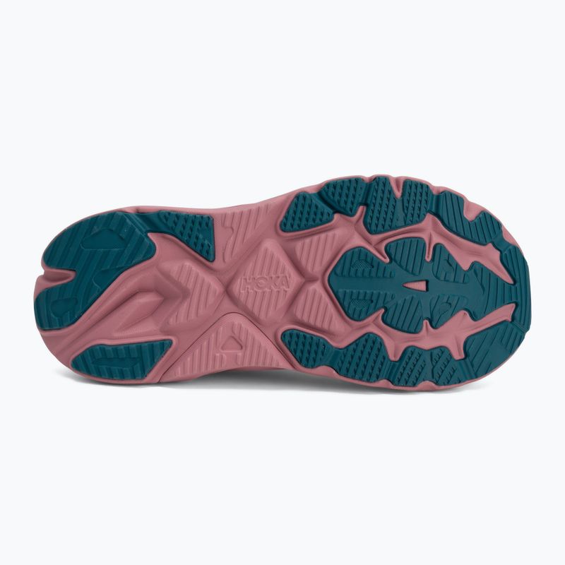 Damen-Laufschuhe HOKA Arahi 8 alabaster/lingonberry 4