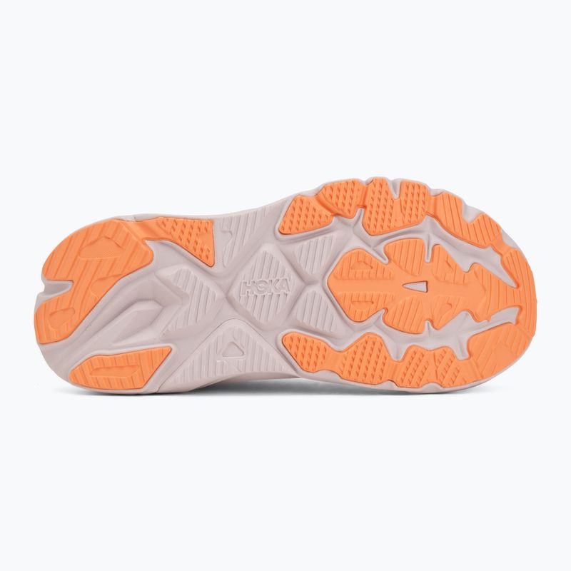 Damen-Laufschuhe HOKA Arahi 8 lilac cream/neon cantaloupe 4