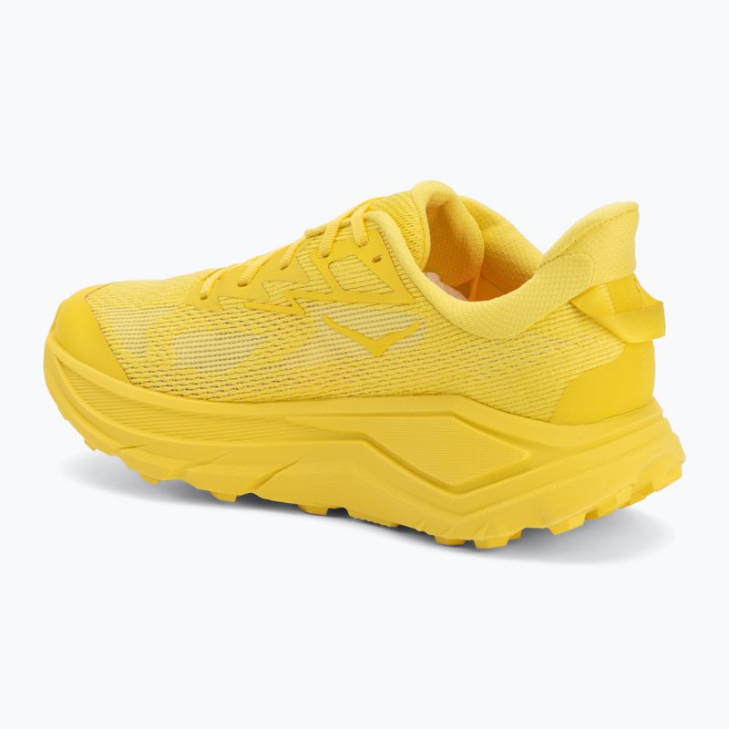 Herren Laufschuhe HOKA Challenger 8 electric lemon/electric lemon 3