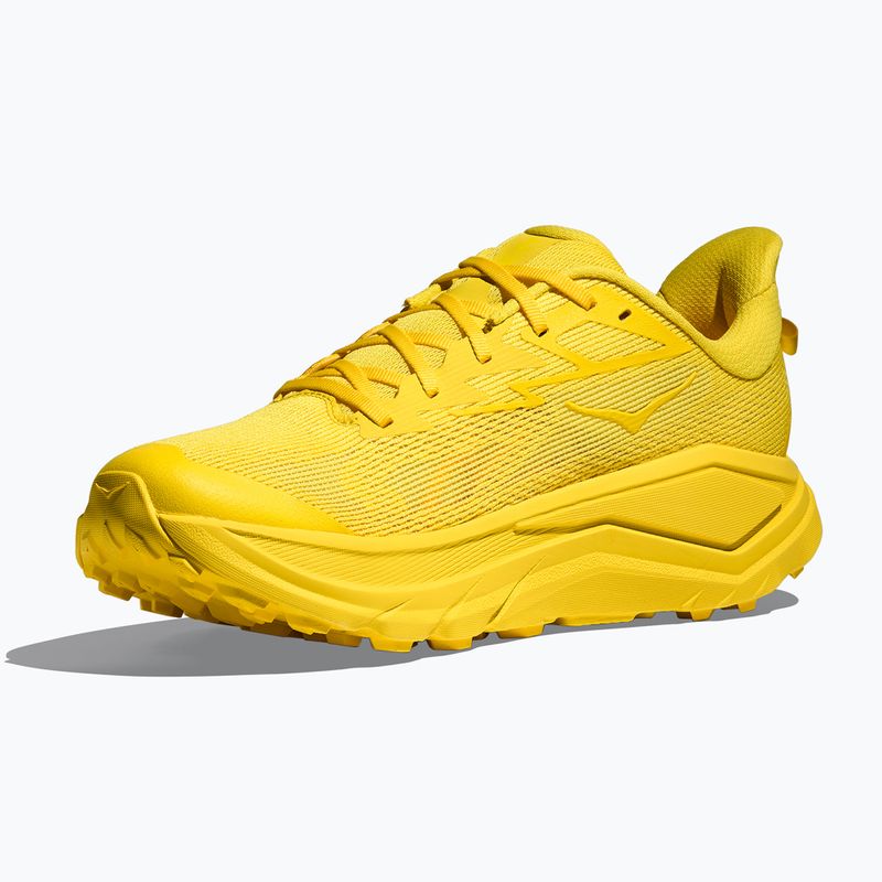 Herren Laufschuhe HOKA Challenger 8 electric lemon/electric lemon 2