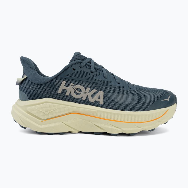 Herren Laufschuhe HOKA Challenger 8 faded navy/pampass grass 2