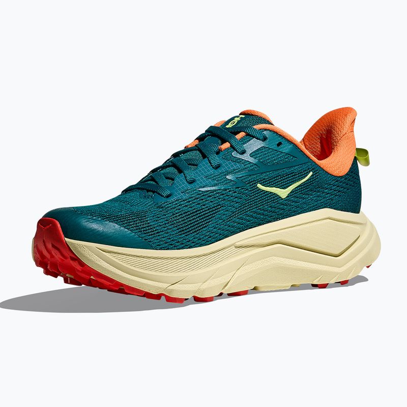 Damen Laufschuhe HOKA Challenger 8 tidal wave/pampas grass 2