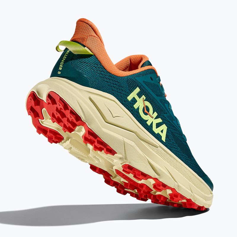 Damen Laufschuhe HOKA Challenger 8 tidal wave/pampas grass 5