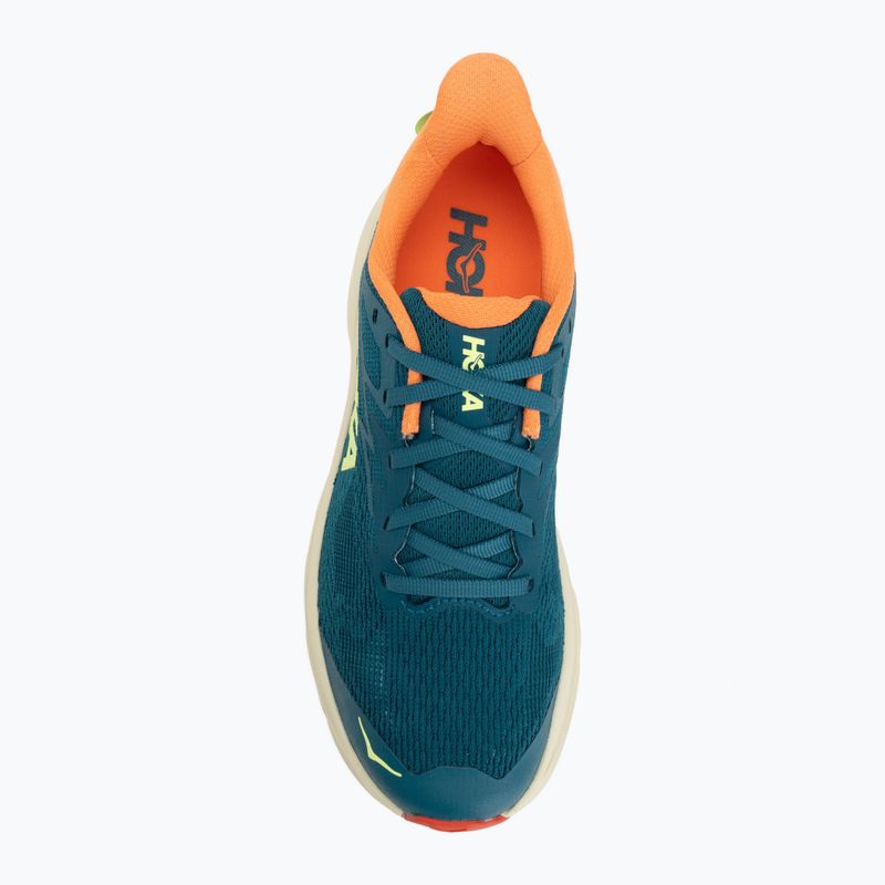 Damen Laufschuhe HOKA Challenger 8 tidal wave/pampas grass 5