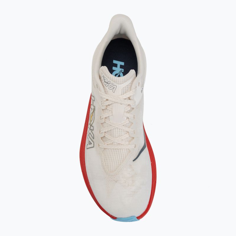 Laufschuhe HOKA Rocket X 3 alabaster/frost 5