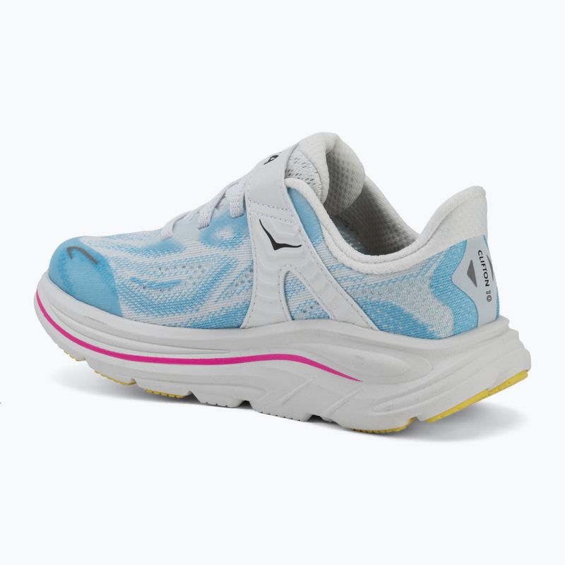 Kinder-Laufschuhe HOKA Clifton 10 frost/soaring blue 3