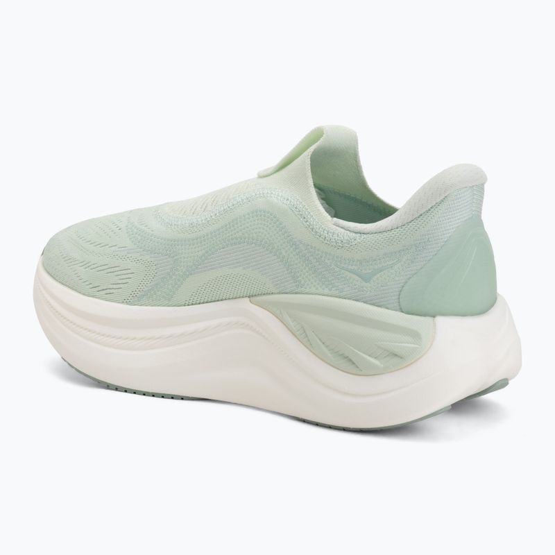 Damen-Laufschuhe HOKA Skyward Laceless sea glass/sage 3