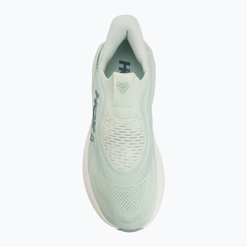 Damen-Laufschuhe HOKA Skyward Laceless sea glass/sage 5