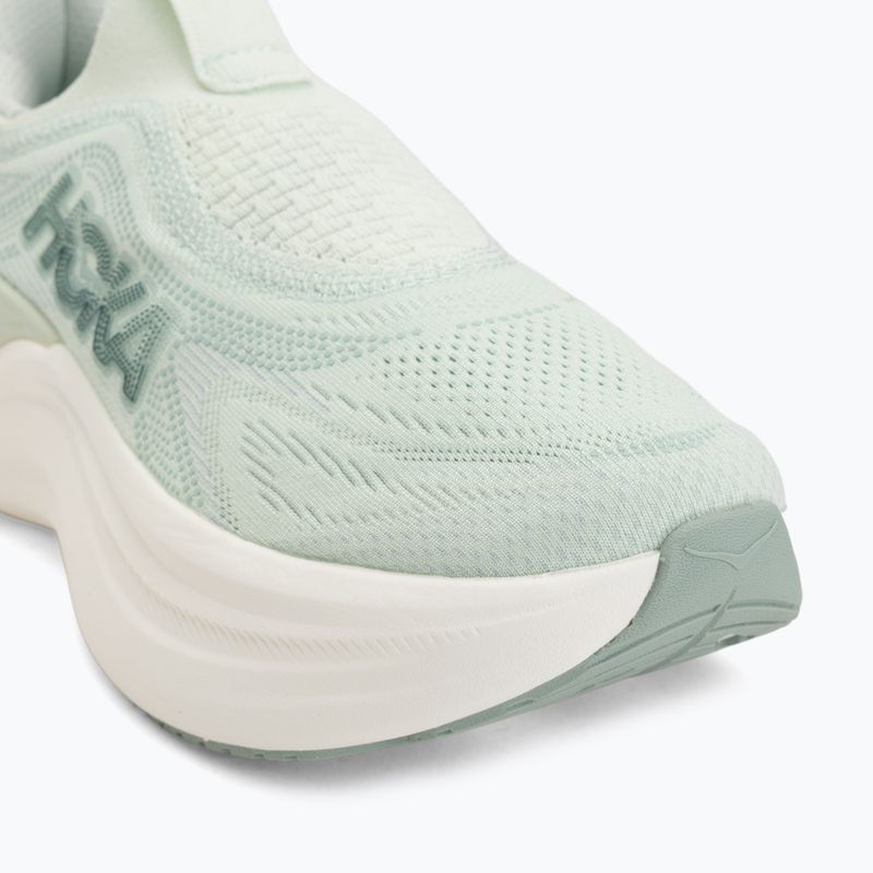 Damen-Laufschuhe HOKA Skyward Laceless sea glass/sage 7