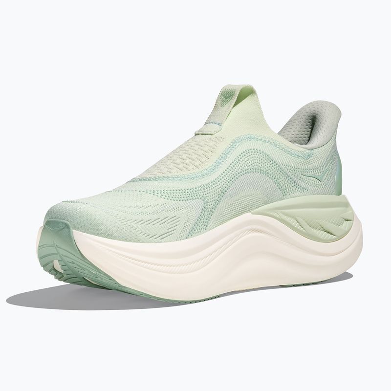 Damen-Laufschuhe HOKA Skyward Laceless sea glass/sage 4