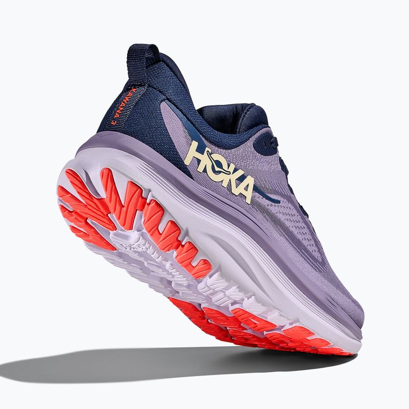 Damen Laufschuhe Hoka Kawana 3 berry jam/midnight blue 5