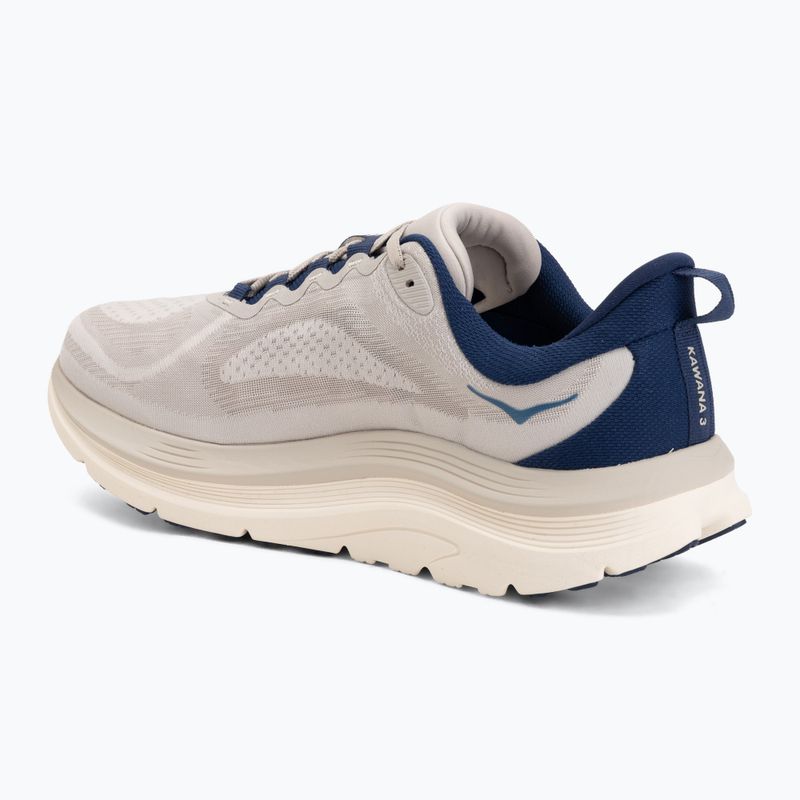 Herren Laufschuhe Hoka Kawana 3 putty/midnight blue 3
