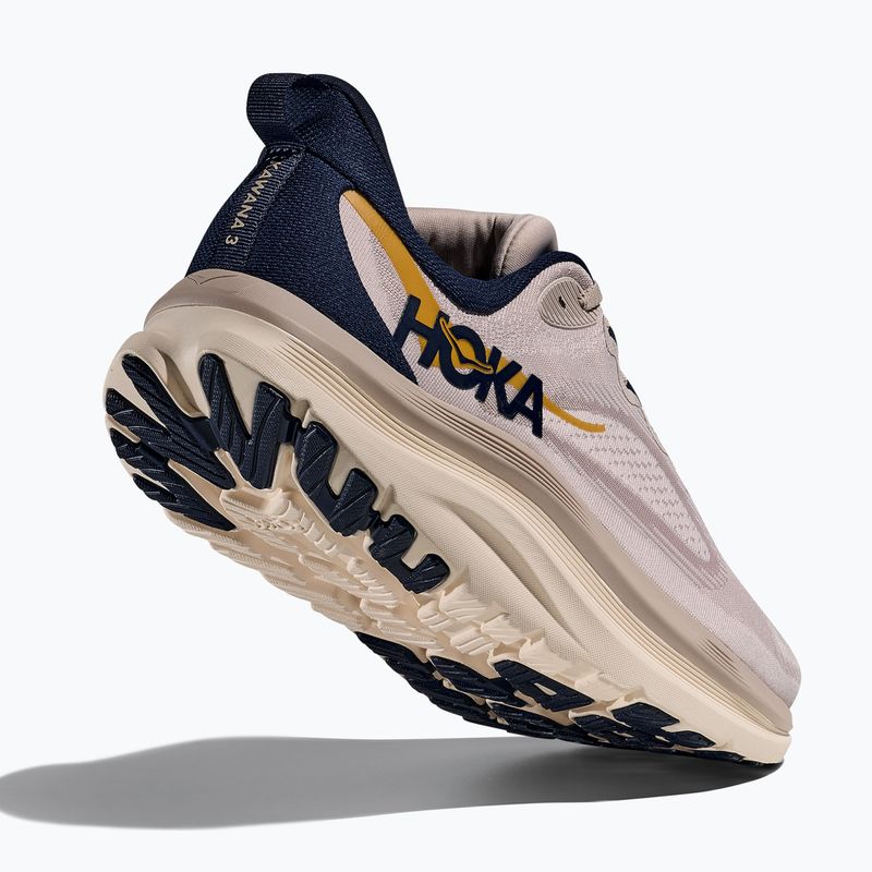 Herren Laufschuhe Hoka Kawana 3 putty/midnight blue 12