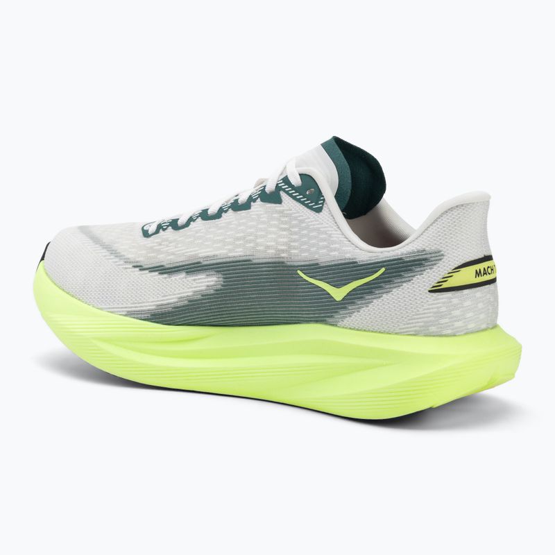 Herren Laufschuhe HOKA Mach 7 Wide frost/neon yuzu 3