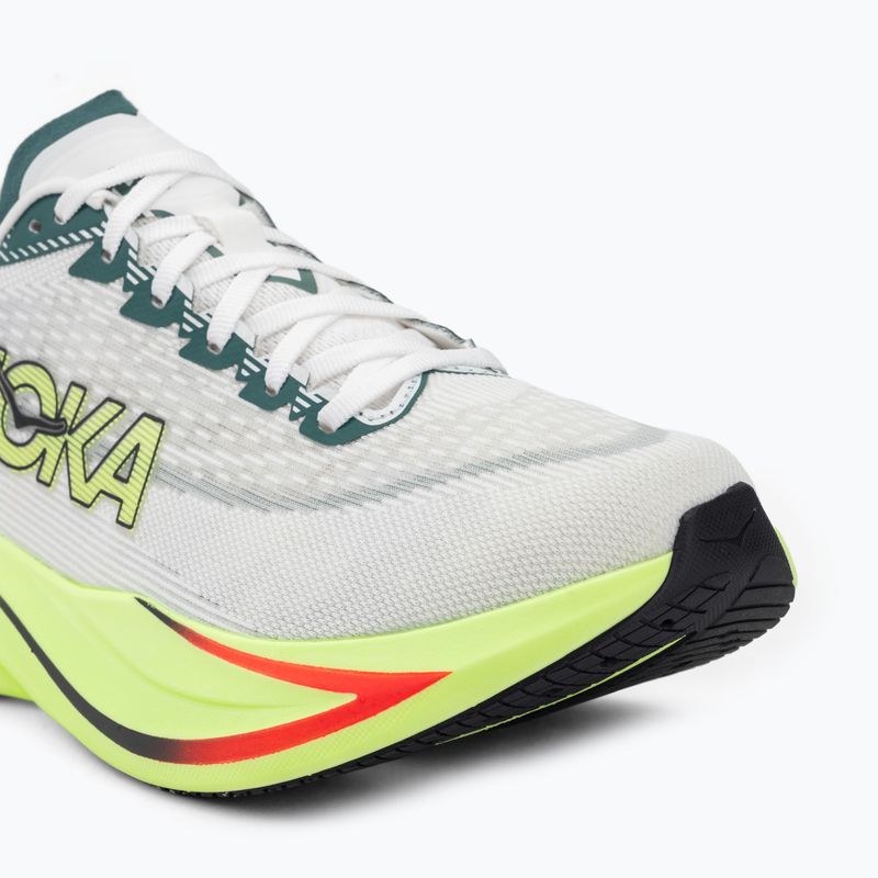 Herren Laufschuhe HOKA Mach 7 Wide frost/neon yuzu 7