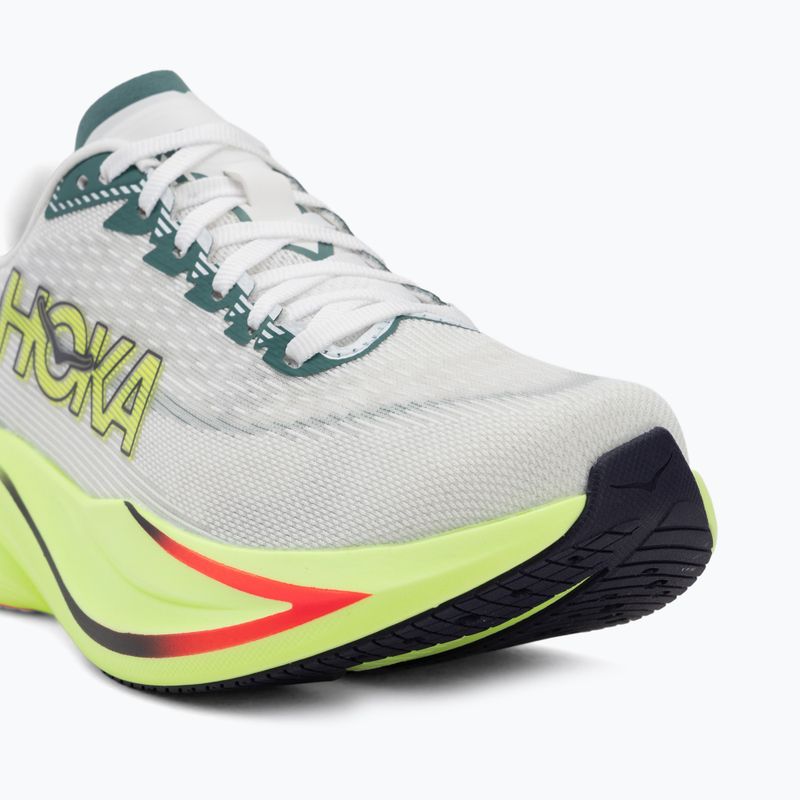 Damen Laufschuhe HOKA Mach 7 frost/neon yuzu 7