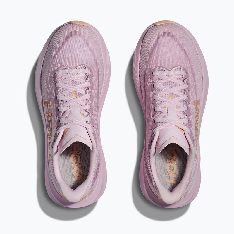 Damen Laufschuhe HOKA Mach 7 lilac cream/tangerine glow 7