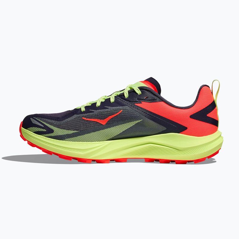 Herren Laufschuhe HOKA Zinal 3 squid ink/neon yuzu 4