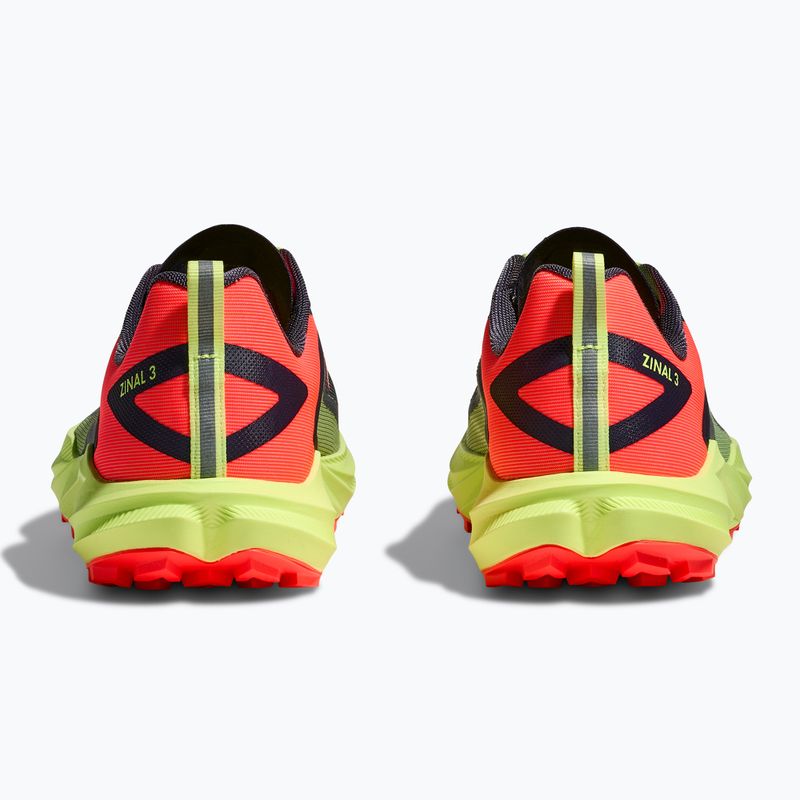 Herren Laufschuhe HOKA Zinal 3 squid ink/neon yuzu 6