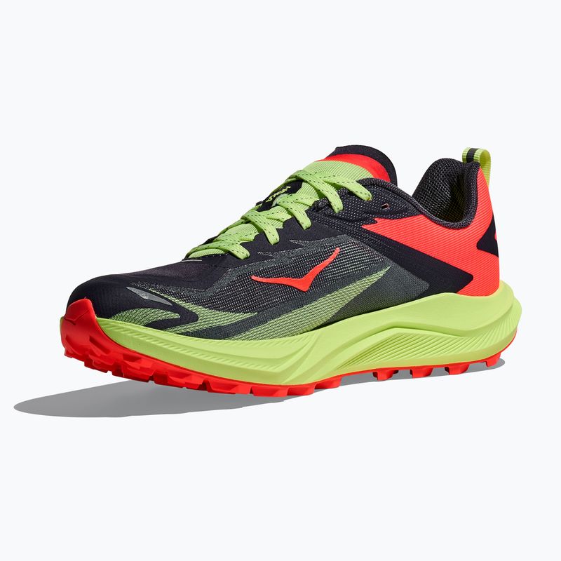 Damen Laufschuhe HOKA Zinal 3 squid ink/neon yuzu 2