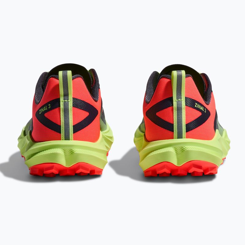 Damen Laufschuhe HOKA Zinal 3 squid ink/neon yuzu 6