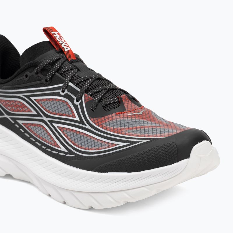 Herren-Laufschuhe HOKA Mach Remastered carbon black / habanero 7