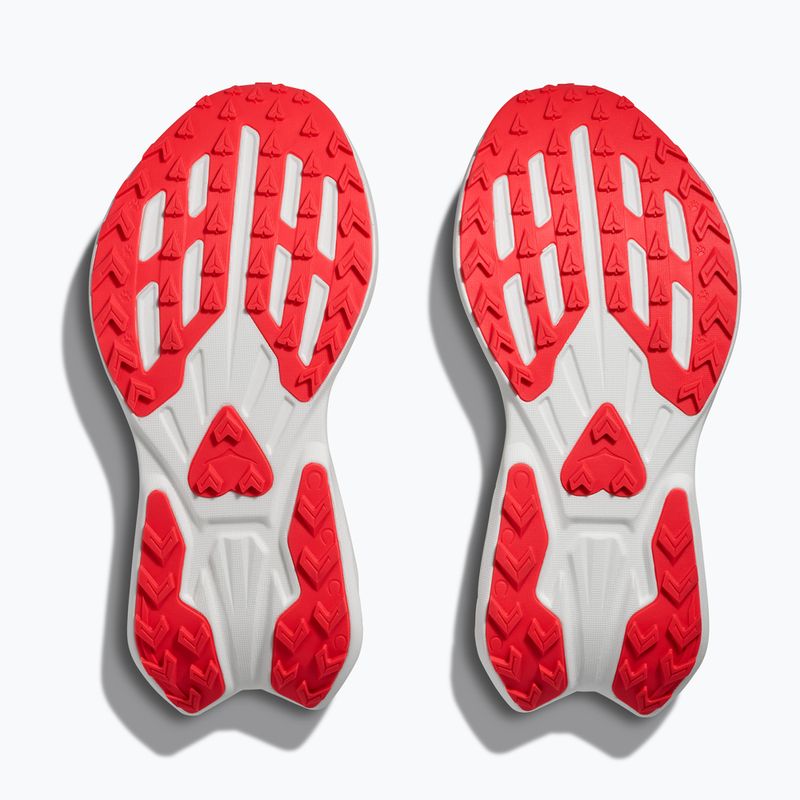 Damen-Laufschuhe HOKA Rocket X Trail neon yuzu/neon flame 8