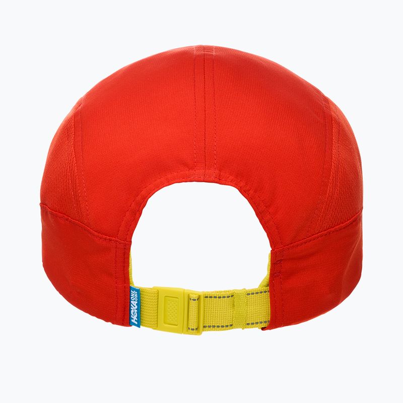 Basecap HOKA Run habanero 4