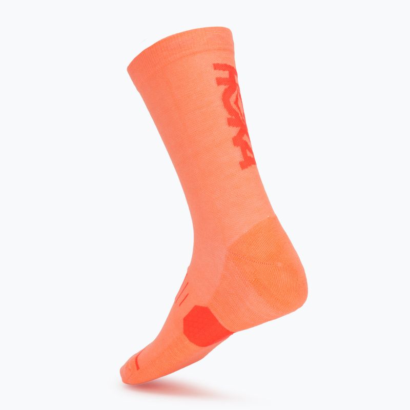 Socken HOKA Gpx Crew Run neon cantaloupe 2