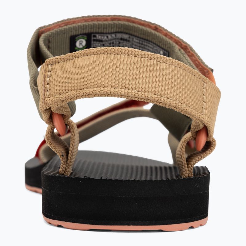 Damen-Sandalen Teva Original Universal burnt olive multi 6