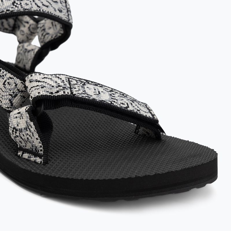 Damen-Sandalen Teva Original Universal windy summer black/white 7