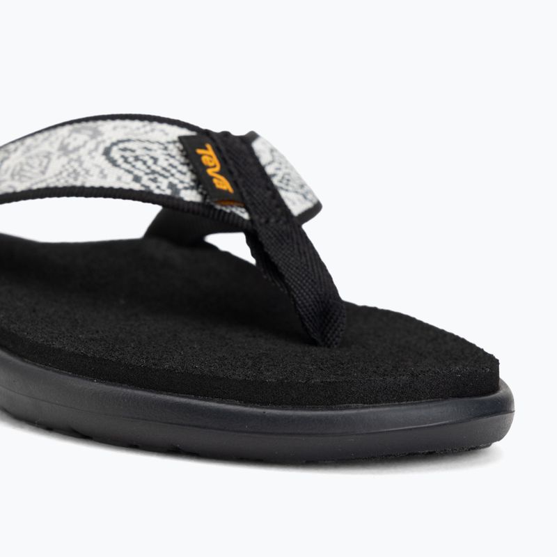 Damen Flip-Flops Teva Voya enchanted forest black/white 7