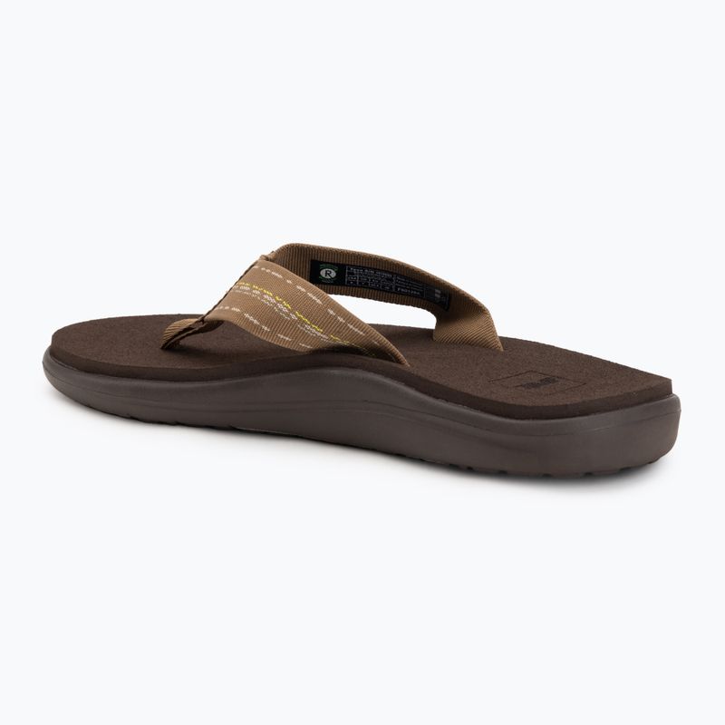 Herren Flip-Flops Teva Voya Flip road race breen 3