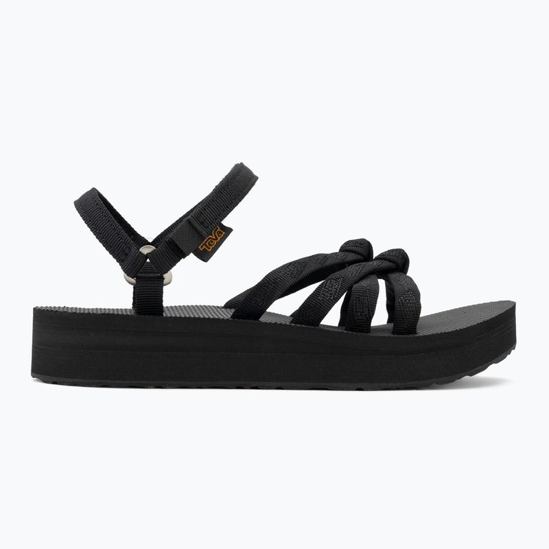 Damen-Sandalen Teva Midform Kena Slim black 2