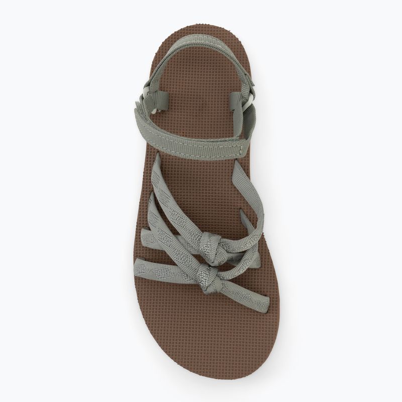 Damen-Sandalen Teva Midform Kena Slim seagrass multi 5