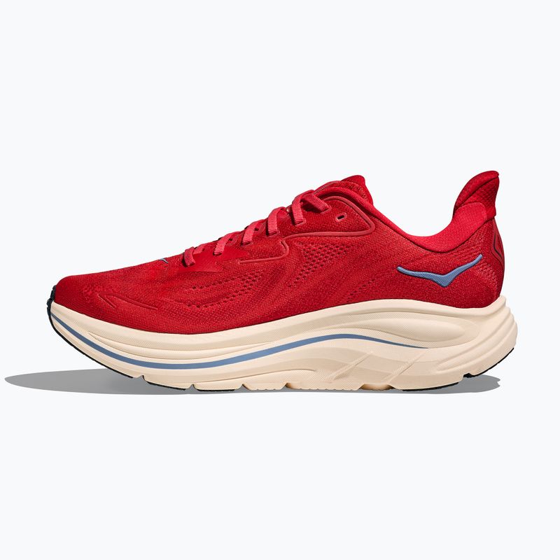 Herren-Laufschuhe Hoka Clifton 10 vermillion/varsity navy 3