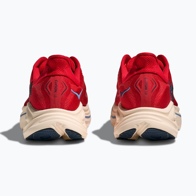Herren-Laufschuhe Hoka Clifton 10 vermillion/varsity navy 6