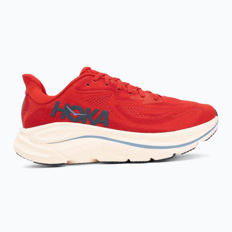 Herren-Laufschuhe Hoka Clifton 10 vermillion/varsity navy 2