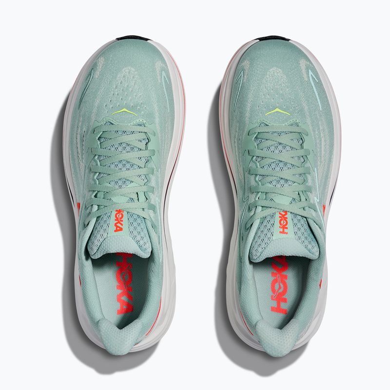 Herren Laufschuhe HOKA Clifton 10 sage/neon flame 7