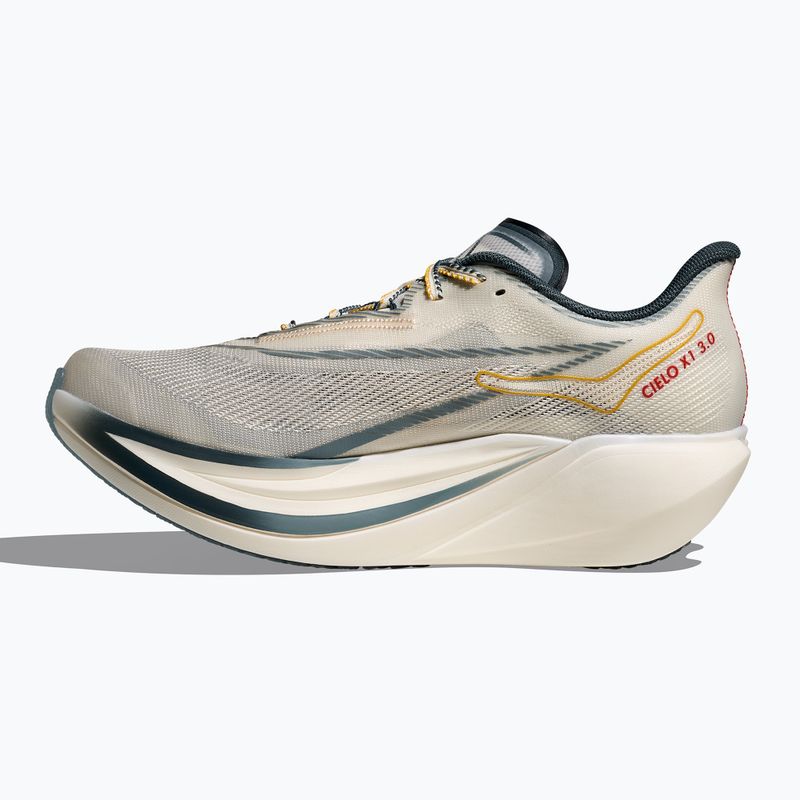 Laufschuhe HOKA Cielo X1 3.0 alabaster/yellow gold 4