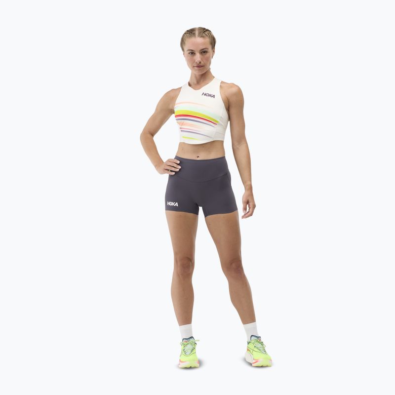 Laufshorts Damen HOKA Race Day Fitted 2.5" squid ink 3