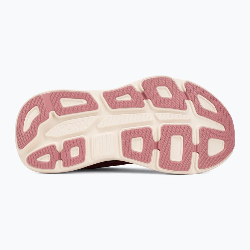 Damen-Laufschuhe HOKA Bondi 9 Wide lingonberry/cranberry 4