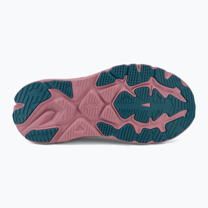 Damen-Laufschuhe HOKA Arahi 8 Wide alabaster/lingonberry 4