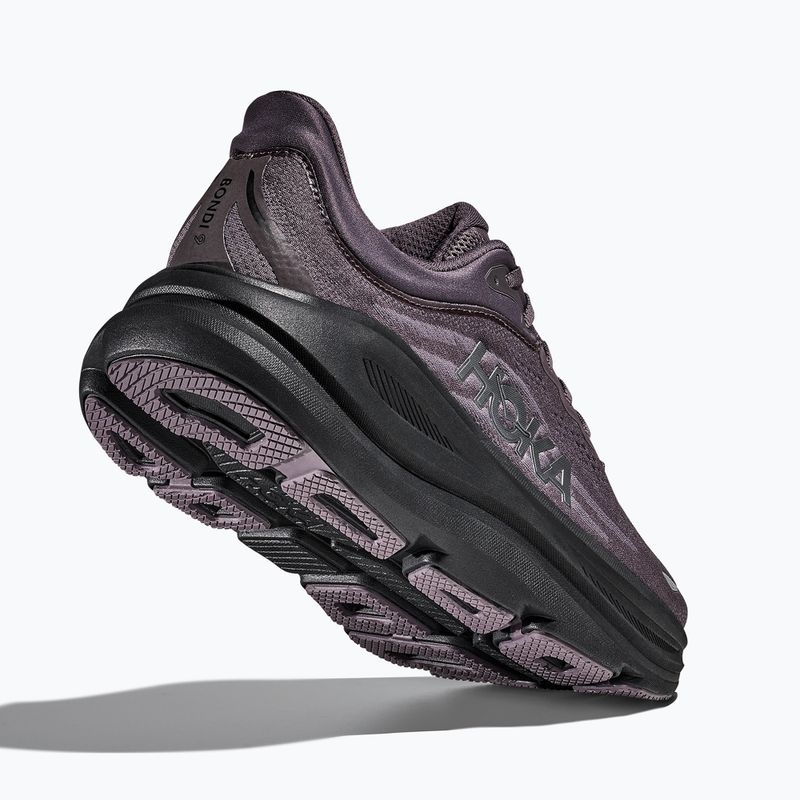 Herren-Laufschuhe Hoka Bondi 9 galaxy /carbon black 5
