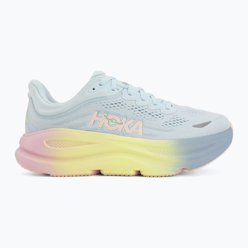 Laufschuhe für Damen HOKA Bondi 9 glimmering blue/overcast 2