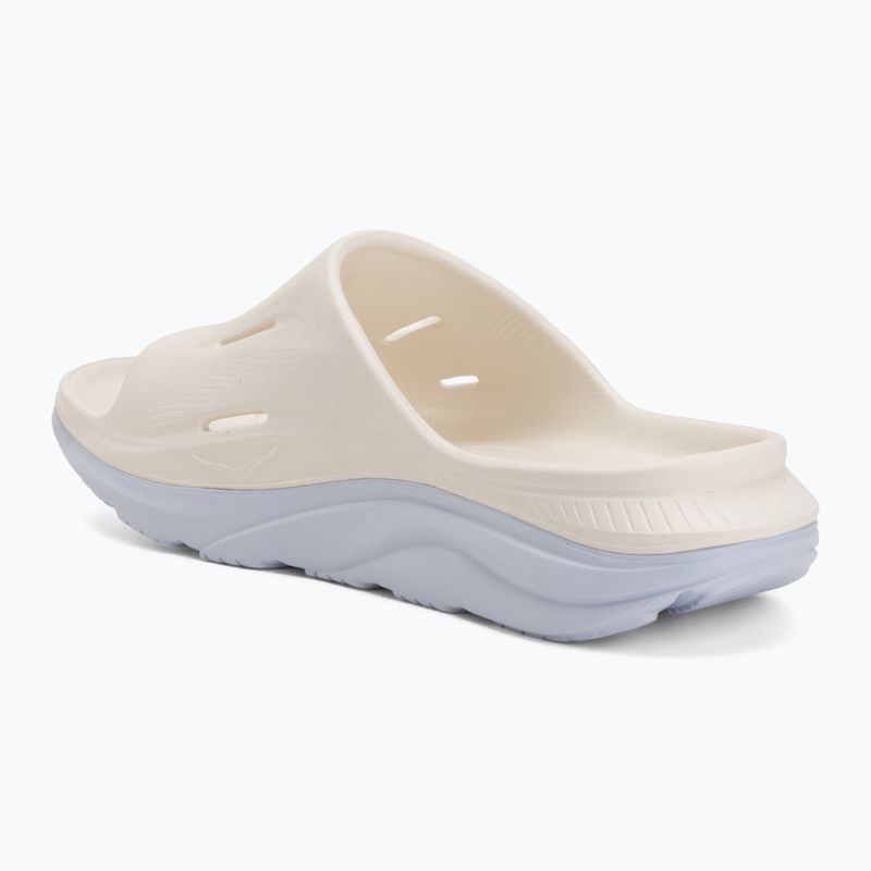 Badelatschen HOKA Ora Recovery Slide 3 alabaster/ambient blue 3